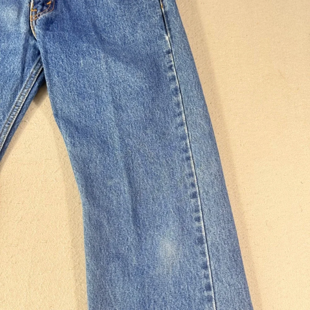 Levis 505 Regular Fit Straight Leg Jeans Mens 31x34 Blue Medium Wash Denim